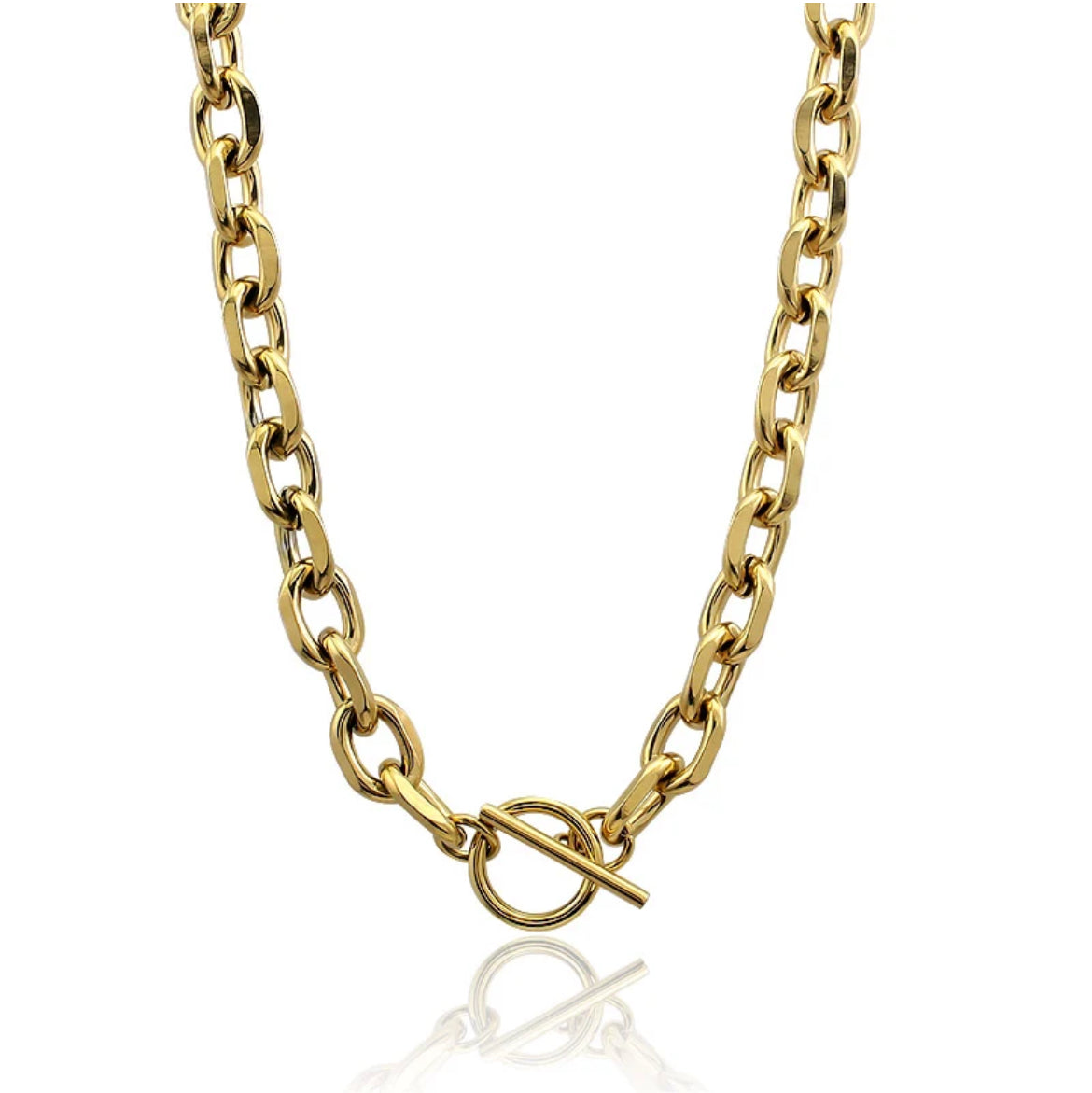 COLLAR ULTRA BOLD CHAIN GOLD