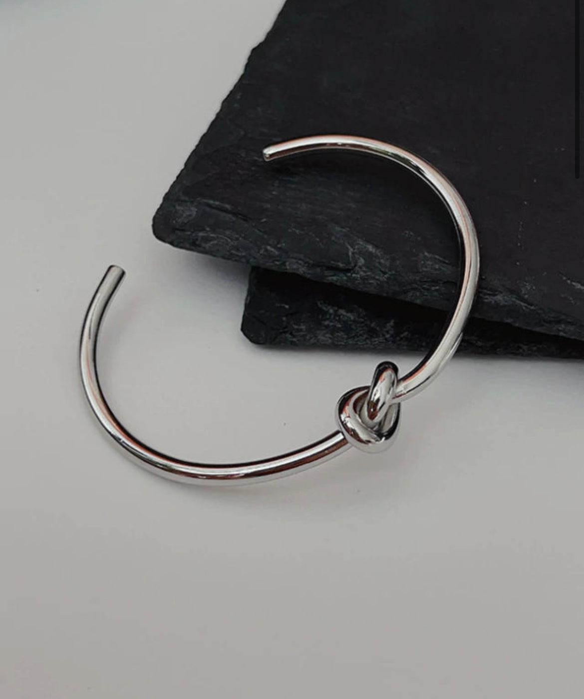 PULSERA ESCLAVA NUDO SILVER