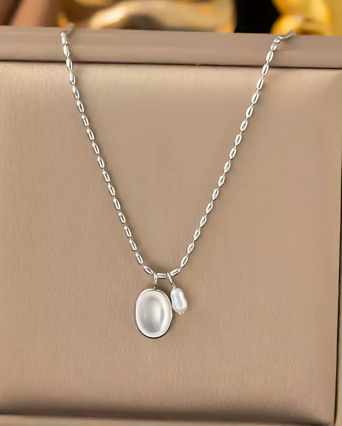 COLLAR PINKY SILVER