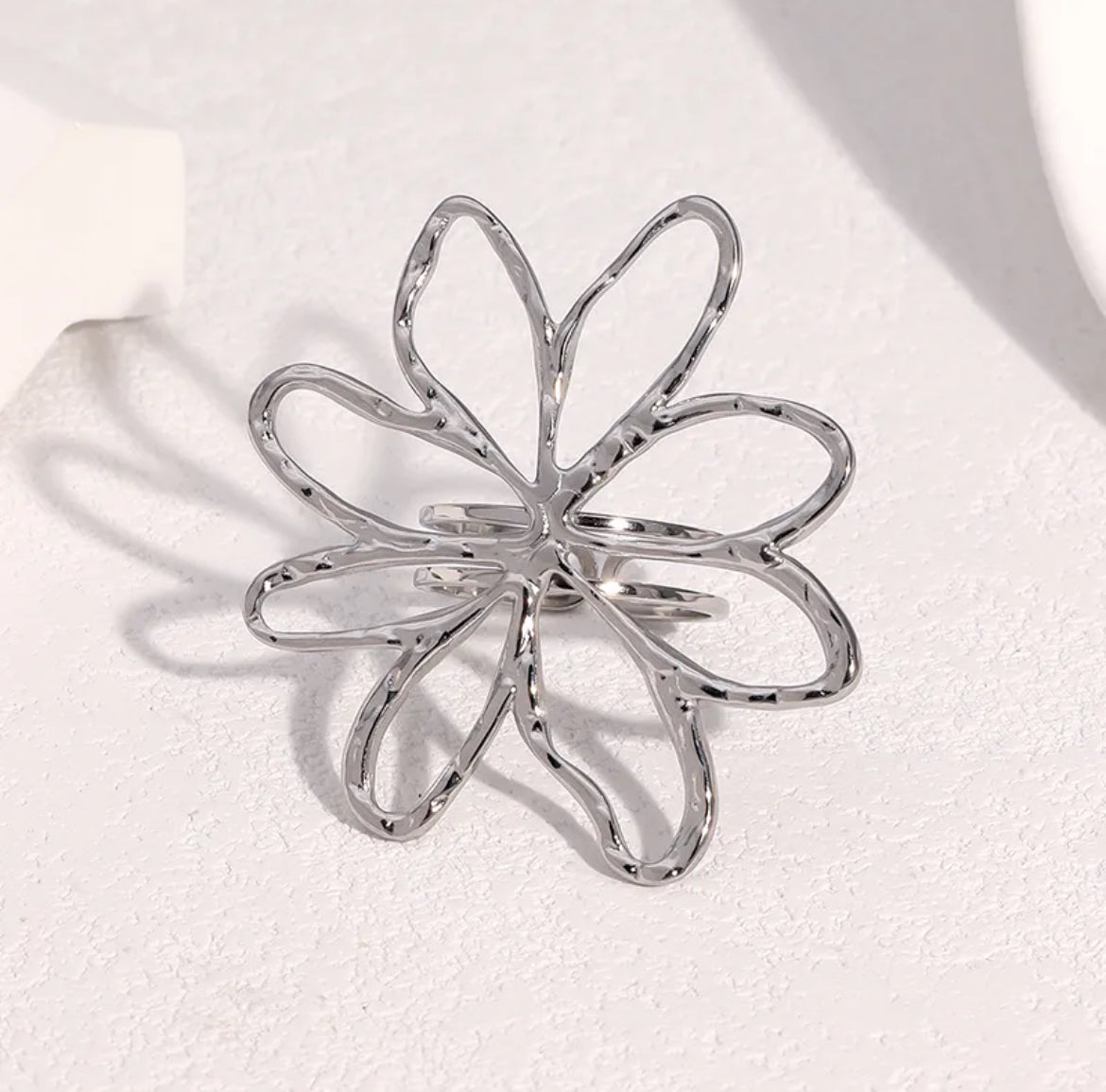 ANILLO MARGARITA SILVER