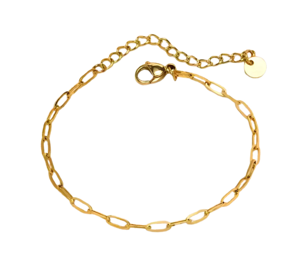 PULSERA LINKS GOLD