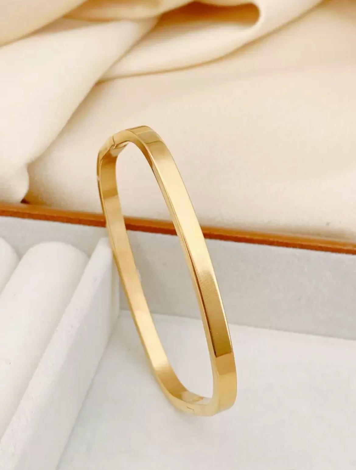 PULSERA ESCLAVA CUBIC GOLD
