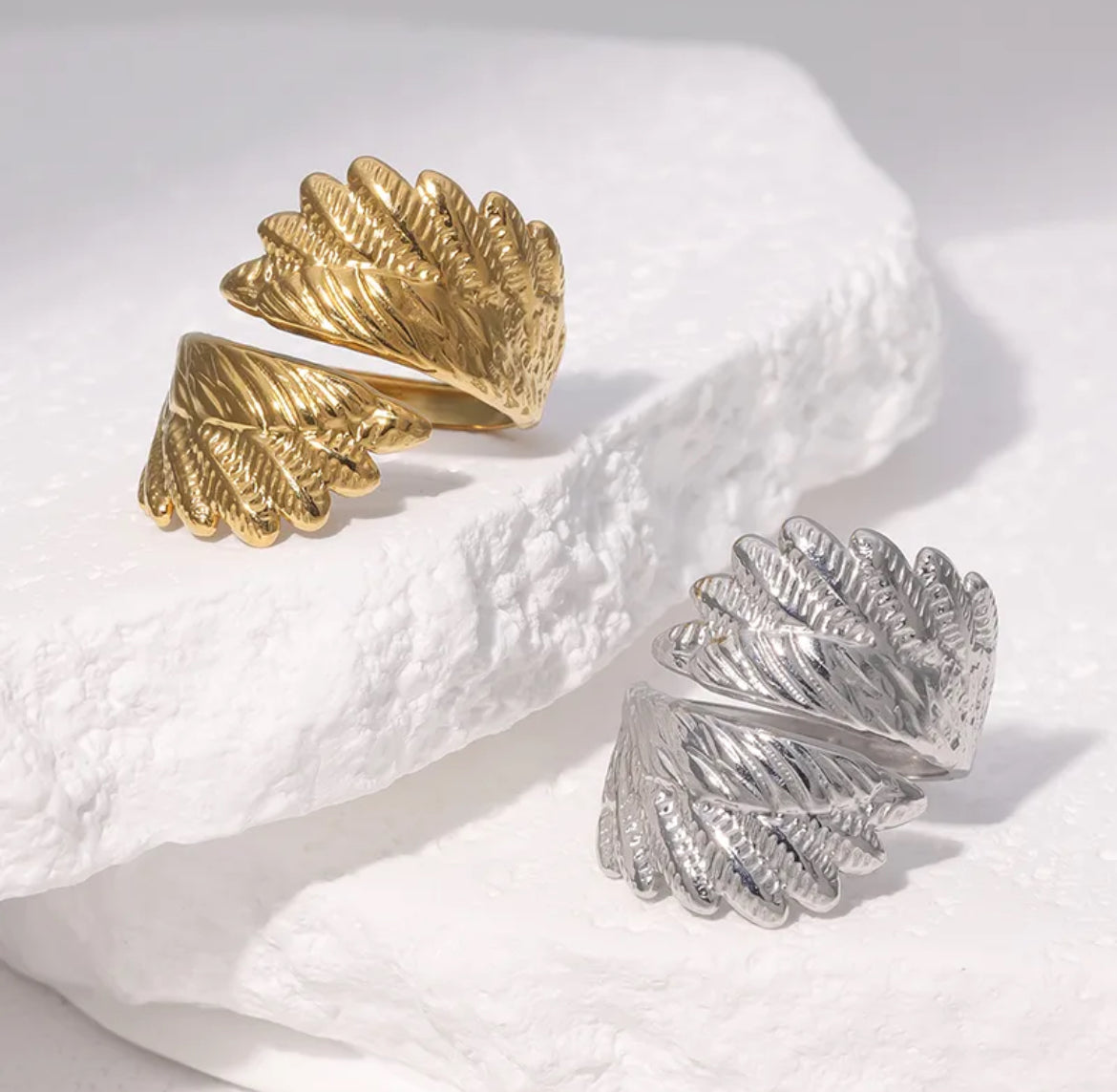 ANILLO LEAF SILVER