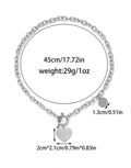 COLLAR MARINERO HEART SILVER