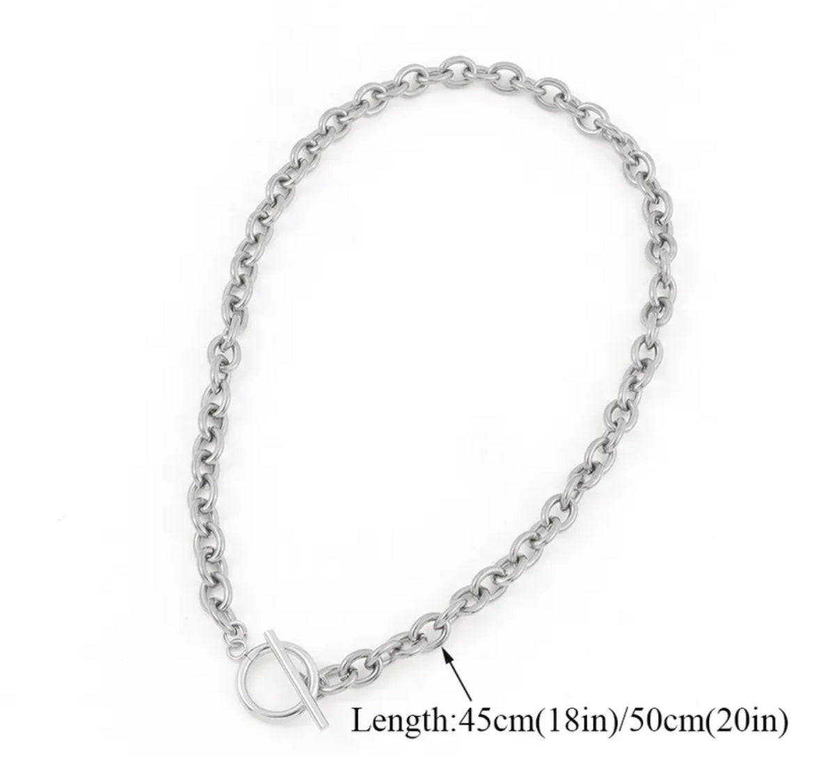 COLLAR ULTRA CHAIN SILVER
