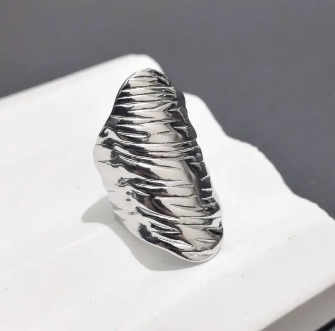 ANILLO LIKE CAMERÚN SILVER