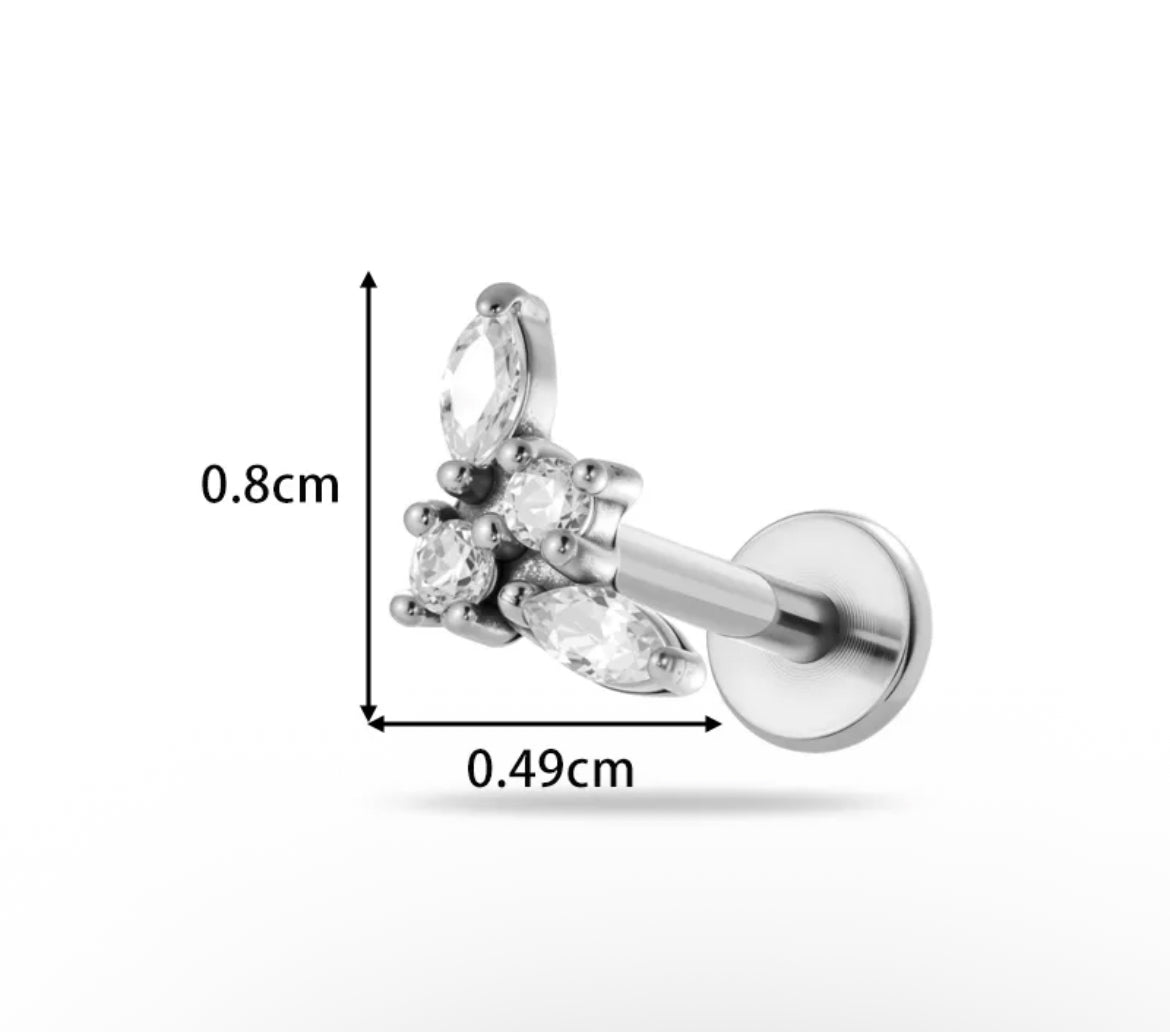 PIERCING SULLY SILVER