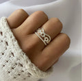 ANILLO TRIL BLANCO