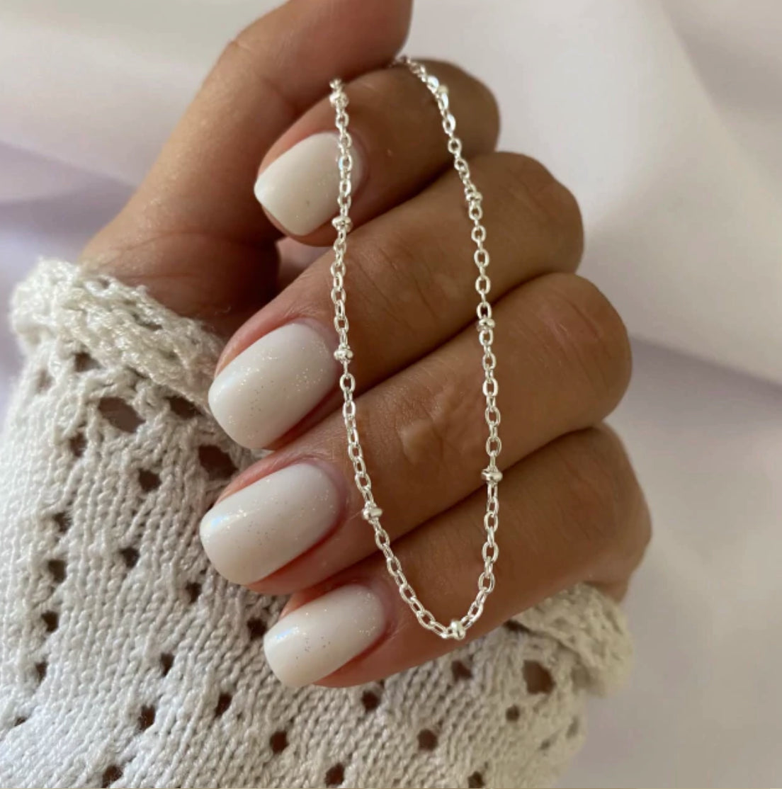 CADENA VENECIANA BLANCO