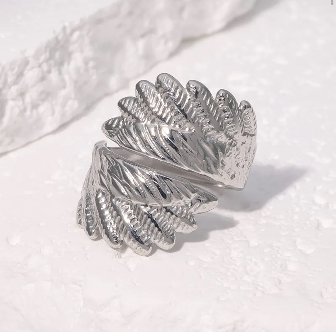 ANILLO LEAF SILVER