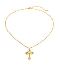 COLLAR CRUZ REBEL GOLD