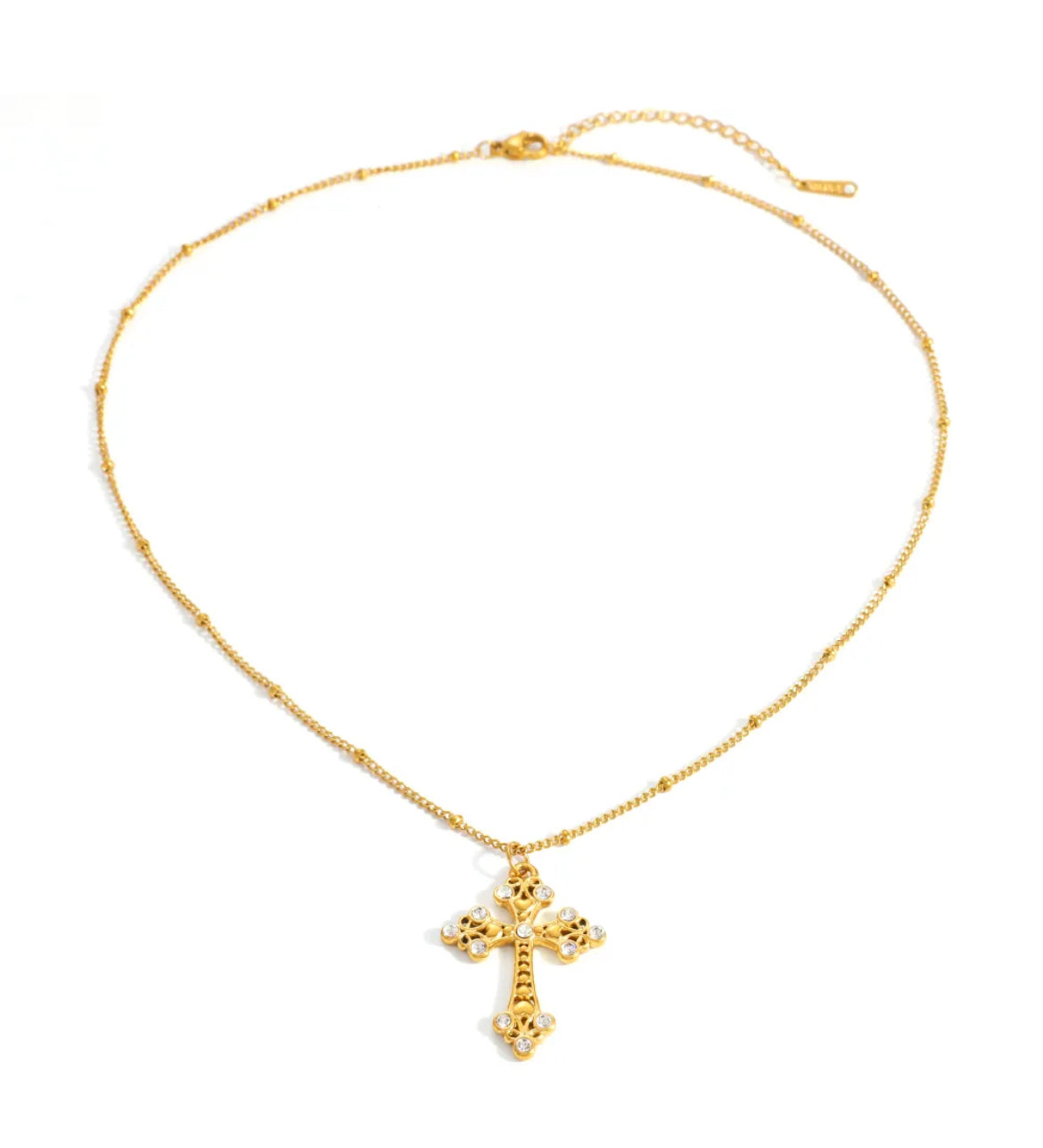 COLLAR CRUZ REBEL GOLD