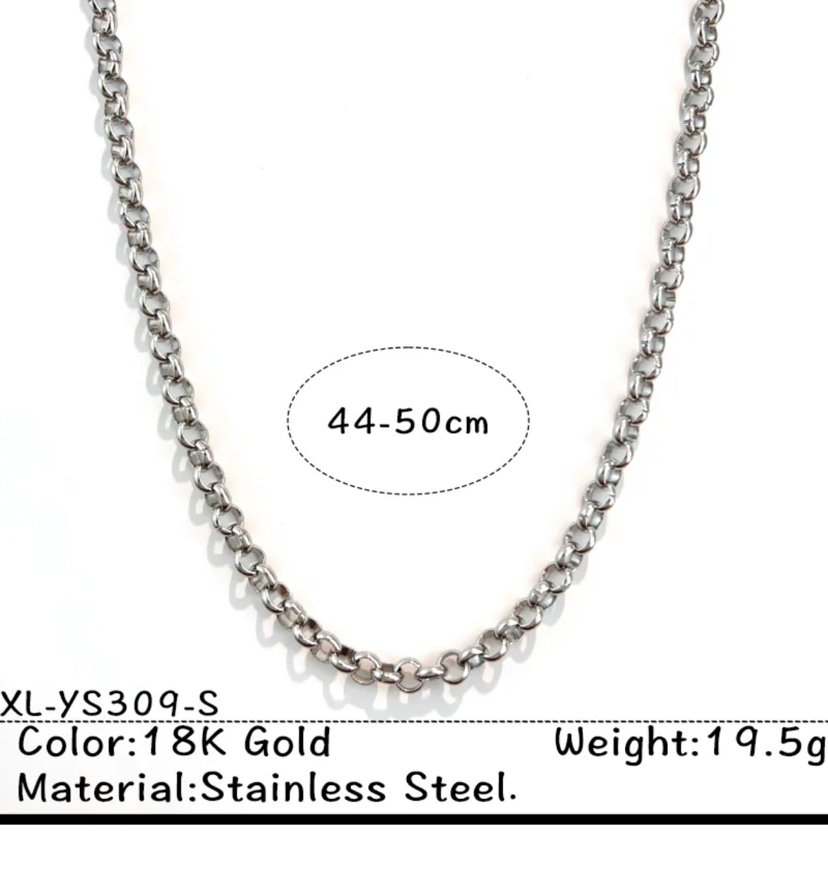 COLLAR 2K SILVER