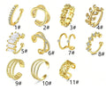 AROS EAR CUFF SHINY GOLD
