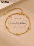 PULSERA CLAPTON LITTLE BALLS GOLD