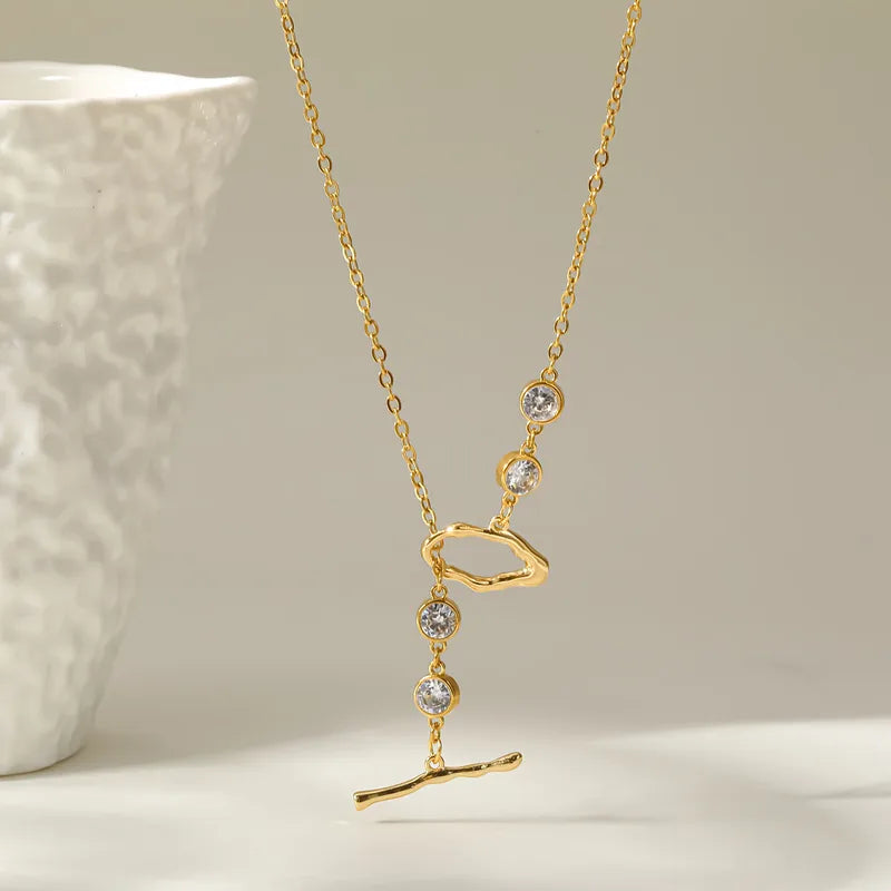 COLLAR CORBATERO AESTHETIC GOLD